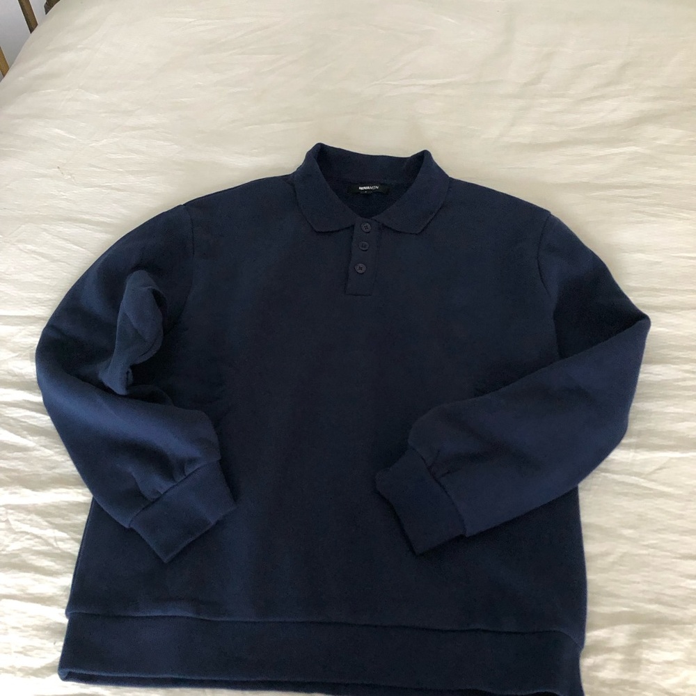 Fashion Nova Navy Polo Shirt